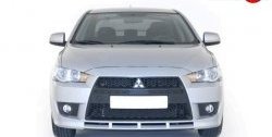 22 899 р. Передний бампер Standart Plus Mitsubishi Lancer CY хэтчбэк дорестайлинг (2007-2010) (Неокрашенный)  с доставкой в г. Королёв. Увеличить фотографию 2