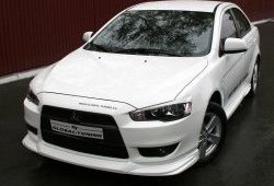 699 р. Реснички Mitsubishi Global-Tuning Mitsubishi Lancer 10 седан дорестайлинг (2007-2010) (Неокрашенные)  с доставкой в г. Королёв. Увеличить фотографию 2