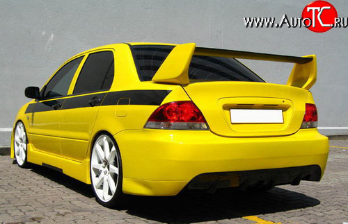 10 699 р. Антикрыло Accolade Evo  Mitsubishi Lancer  9 (2003-2009) 1-ый рестайлинг седан, 2-ой рестайлинг седан (Неокрашенный)  с доставкой в г. Королёв