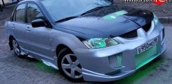 6 699 р. Передний бампер OS Mitsubishi Lancer 9 1-ый рестайлинг седан (2003-2005)  с доставкой в г. Королёв. Увеличить фотографию 2