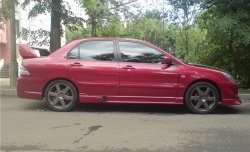 15 999 р. Комплект порогов в стиле INGS Extreem Mitsubishi Lancer 9 1-ый рестайлинг универсал (2003-2005) (Неокрашенные)  с доставкой в г. Королёв. Увеличить фотографию 3