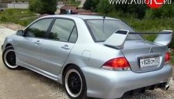 4 099 р. Пороги накладки Underground Mitsubishi Lancer 9 1-ый рестайлинг универсал (2003-2005) (Неокрашенные)  с доставкой в г. Королёв. Увеличить фотографию 2