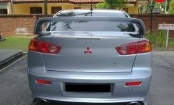 4 999 р. Накладка Zodiak V2 на задний бампер  Mitsubishi Lancer  CY (2007-2017) седан дорестайлинг, седан рестайлинг (Неокрашенная)  с доставкой в г. Королёв. Увеличить фотографию 3