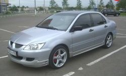 5 999 р. Пороги накладки EGR Mitsubishi Lancer 9 1-ый рестайлинг универсал (2003-2005) (Неокрашенные)  с доставкой в г. Королёв. Увеличить фотографию 4