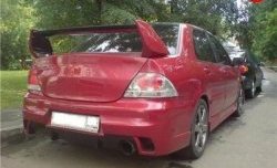 21 999 р. Крышка багажника Evo Mitsubishi Lancer 9 1-ый рестайлинг седан (2003-2005) (Неокрашенная)  с доставкой в г. Королёв. Увеличить фотографию 3