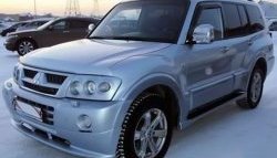 5 949 р. Вставки для модульной оптики Sport Mitsubishi Pajero 3 V70 дорестайлинг (1999-2003) (кузов: дорестайлинг (без креплений))  с доставкой в г. Королёв. Увеличить фотографию 2