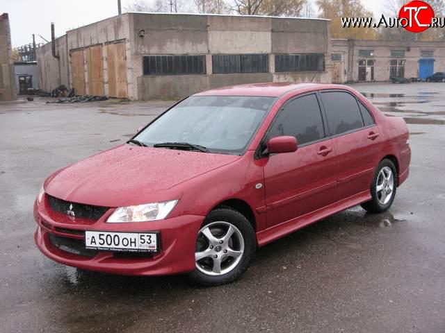 3 399 р. Пороги накладки Mitsubishi Lancer 9 1-ый рестайлинг универсал (2003-2005)  с доставкой в г. Королёв