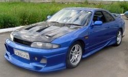 17 249 р. Пластиковый капот DoLuck Nissan Skyline R33 (1993-1998) (Неокрашенный)  с доставкой в г. Королёв. Увеличить фотографию 3