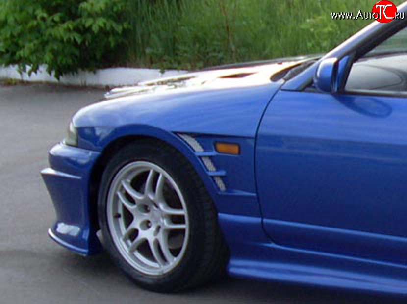 10 949 р. Передние крылья DoLuck Nissan Skyline R33 (1993-1998) (Неокрашенные)  с доставкой в г. Королёв