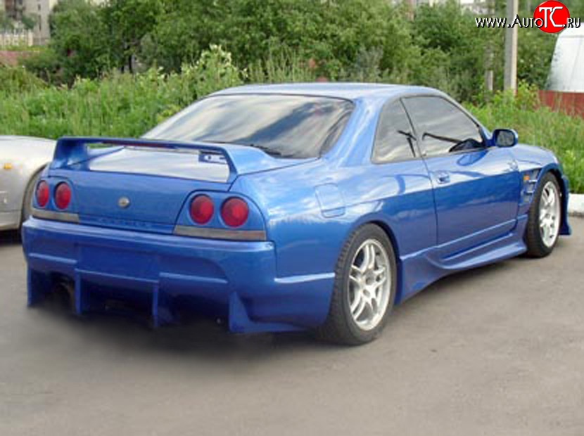 9 999 р. Задний бампер DoLuck Nissan Skyline R33 (1993-1998) (Неокрашенный)  с доставкой в г. Королёв