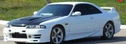 10 949 р. Передние крылья Drift style Nissan Skyline R33 (1993-1998) (Неокрашенные)  с доставкой в г. Королёв. Увеличить фотографию 3