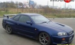 10 549 р. Передний бампер GTR Nissan Skyline R34 (1999-2002) (Неокрашенный)  с доставкой в г. Королёв. Увеличить фотографию 3