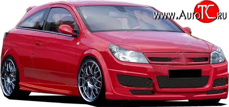 3 649 р. Решётка радиатора Sport (дорестайлинг) Opel Astra H универсал рестайлинг (2007-2015)  с доставкой в г. Королёв