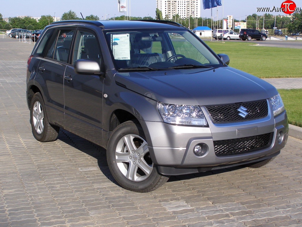 13 199 р. Передний бампер Standart Suzuki Grand Vitara JT 5 дверей дорестайлинг (2005-2008)  с доставкой в г. Королёв