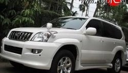 14 149 р. Пороги накладки Original Design Toyota Land Cruiser Prado J120 (2002-2009) (Неокрашенные)  с доставкой в г. Королёв. Увеличить фотографию 2