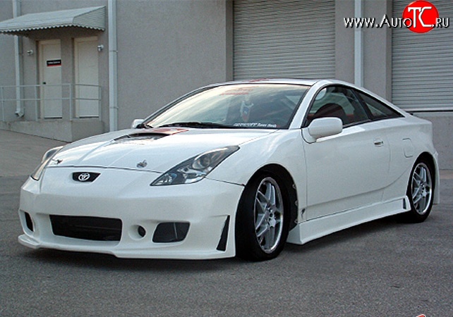 4 449 р. Пороги накладки Buddy Club Toyota Celica T230 (1999-2006)  с доставкой в г. Королёв