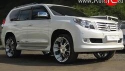 23 899 р. Передний бампер ELFORD  Toyota Land Cruiser Prado  J150 (2009-2013) дорестайлинг (Неокрашенный)  с доставкой в г. Королёв. Увеличить фотографию 2