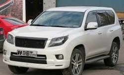 Накладка LX Mode на передний бампер Toyota Land Cruiser Prado J150 дорестайлинг (2009-2013)