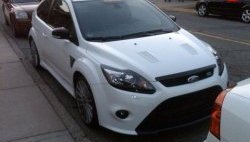 2 499 р. Комплект жабер на капот RS (под окраску) Hyundai I40 1 VF дорестайлинг седан (2011-2015) (Неокрашенные)  с доставкой в г. Королёв. Увеличить фотографию 6