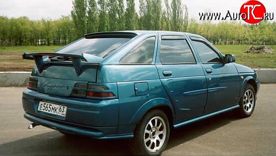 1 099 р. Нижний спойлер Кураж Opel Corsa D дорестайлинг, хэтчбэк 3 дв. (2006-2010) (Неокрашенный)  с доставкой в г. Королёв