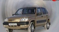 1 799 р. Арки крыльев Кураж 3  Chevrolet Niva  2123 (2002-2008), Лада 2123 (Нива Шевроле) (2002-2008) (Неокрашенные)  с доставкой в г. Королёв. Увеличить фотографию 2