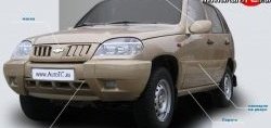 459 р. Накладки и основания зеркал Кураж до 2005г.в. Chevrolet Niva 2123 дорестайлинг (2002-2008) (Неокрашенные)  с доставкой в г. Королёв. Увеличить фотографию 3