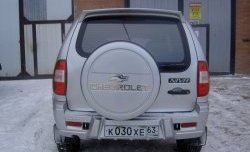 2 299 р. Чехол запасного колеса Chevrolet  Chevrolet Niva  2123 (2002-2020), Лада 2123 (Нива Шевроле) (2002-2021), Лада Нива Трэвел (2021-2024) (Неокрашенный)  с доставкой в г. Королёв. Увеличить фотографию 3