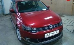 1 149 р. Реснички Racing  Volkswagen Polo  5 (2009-2015) седан дорестайлинг, хэтчбек дорестайлинг (Неокрашенные)  с доставкой в г. Королёв. Увеличить фотографию 4