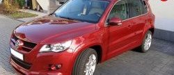 869 р. Накладки на фары CT Volkswagen Tiguan NF дорестайлинг (2006-2011) (Неокрашенные)  с доставкой в г. Королёв. Увеличить фотографию 3