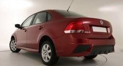 3 249 р. Пороги накладки Sport Volkswagen Polo 5 седан дорестайлинг (2009-2015) (Неокрашенные)  с доставкой в г. Королёв. Увеличить фотографию 2