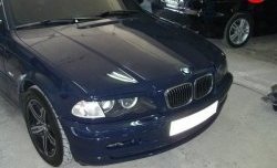 1 149 р. Реснички CarZone BMW 3 серия E46 седан дорестайлинг (1998-2001) (Неокрашенные)  с доставкой в г. Королёв. Увеличить фотографию 6