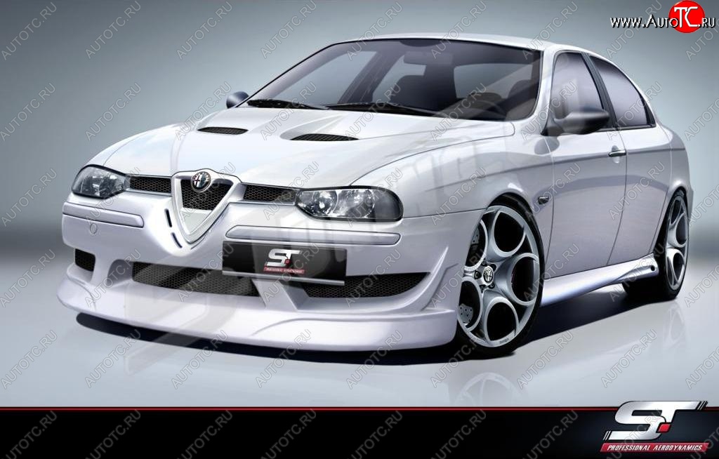 28 999 р. Передний бампер ST Alfa Romeo 156 932 дорестайлинг, универсал (1997-2002)  с доставкой в г. Королёв