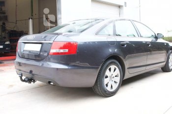 22 699 р. Фаркоп Aragon Audi A6 C6 дорестайлинг, седан (2004-2008) (шар S)  с доставкой в г. Королёв. Увеличить фотографию 3