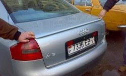 2 399 р. Лип-спойлер Борман Audi A6 C5 дорестайлинг, седан (1997-2001)  с доставкой в г. Королёв. Увеличить фотографию 2