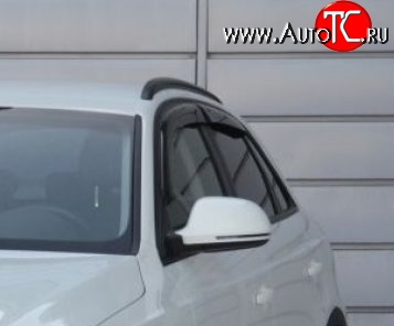 999 р. Комплект дефлекторов окон (ветровиков) 4 шт. Russtal Audi Q3 8U дорестайлинг (2011-2015)  с доставкой в г. Королёв