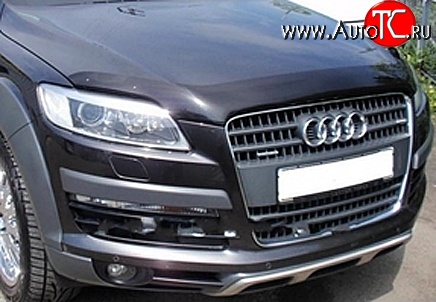 3 169 р. Дефлектор капота NovLine  Audi Q7  4L (2005-2009) дорестайлинг  с доставкой в г. Королёв