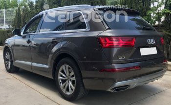 22 699 р. Фаркоп Aragon Audi Q7 4L дорестайлинг (2005-2009) (тип шара: V)  с доставкой в г. Королёв. Увеличить фотографию 4