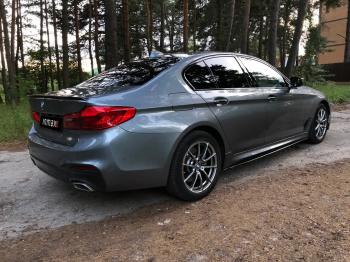 10 999 р. Пластиковые накладки M-порогов BMW 5 серия G30 дорестайлинг, седан (2016-2020)  с доставкой в г. Королёв. Увеличить фотографию 23