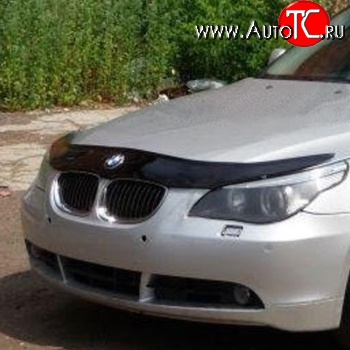 2 699 р. Дефлектор капота NovLine BMW 5 серия E60 седан дорестайлинг (2003-2007)  с доставкой в г. Королёв