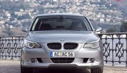 4 999 р. Накладка AC Schnitzer на передний бампер BMW 5 серия E60 седан дорестайлинг (2003-2007)  с доставкой в г. Королёв. Увеличить фотографию 2