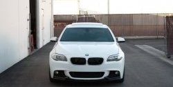 10 849 р. Накладка на передний бампер M-Performance BMW 5 серия F10 седан дорестайлинг (2009-2013) (Неокрашенная)  с доставкой в г. Королёв. Увеличить фотографию 7