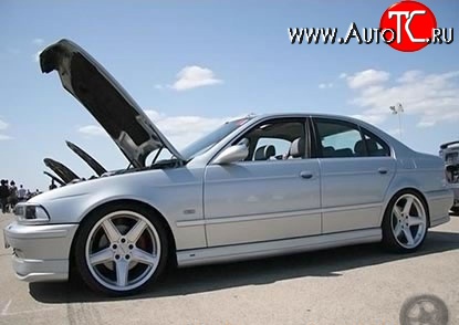 8 499 р. Пороги накладки AC Schnitzer BMW 5 серия E39 седан дорестайлинг (1995-2000) (Неокрашенные)  с доставкой в г. Королёв