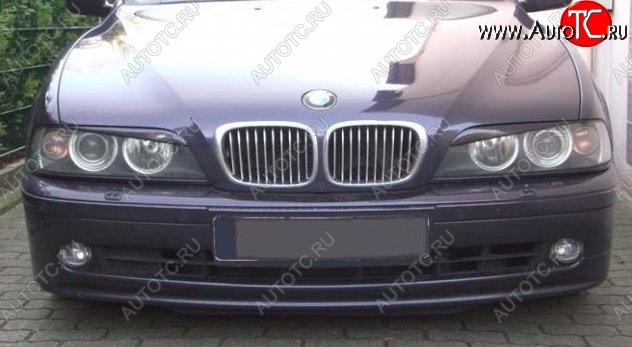 1 649 р. Реснички на фары Badlook BMW 5 серия E39 седан дорестайлинг (1995-2000) (Неокрашенные)  с доставкой в г. Королёв