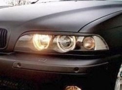 699 р. Реснички на фары Drive (нижние) BMW 5 серия E39 седан дорестайлинг (1995-2000) (Неокрашенные)  с доставкой в г. Королёв. Увеличить фотографию 2