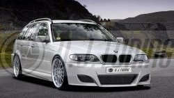 Передний бампер D.J. BMW 3 серия E46 седан дорестайлинг (1998-2001)