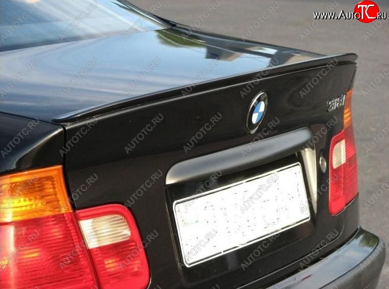 2 699 р. Лип спойлер Jaguar  BMW 3 серия  E46 (1998-2005) седан дорестайлинг, седан рестайлинг (Неокрашенный)  с доставкой в г. Королёв