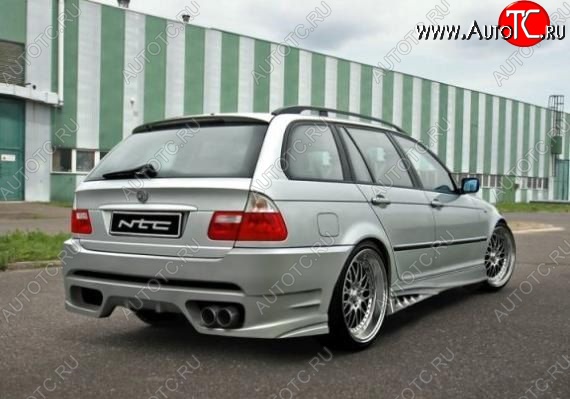 25 899 р. Задний бампер (универсал) NTC BMW 3 серия E46 седан дорестайлинг (1998-2001)  с доставкой в г. Королёв