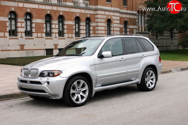 7 099 р. Передний бампер Aero (рестайлинг) BMW X5 E53 рестайлинг (2003-2006)  с доставкой в г. Королёв