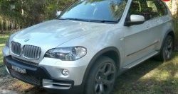 27 649 р. Пластиковый капот Stok BMW X5 E70 дорестайлинг (2006-2010) (Неокрашенный)  с доставкой в г. Королёв. Увеличить фотографию 2