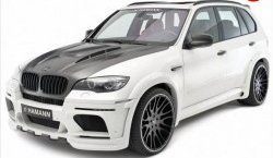 32 249 р. Пластиковый капот Hamman Style BMW X6 E71 дорестайлинг (2008-2012) (Неокрашенный)  с доставкой в г. Королёв. Увеличить фотографию 2